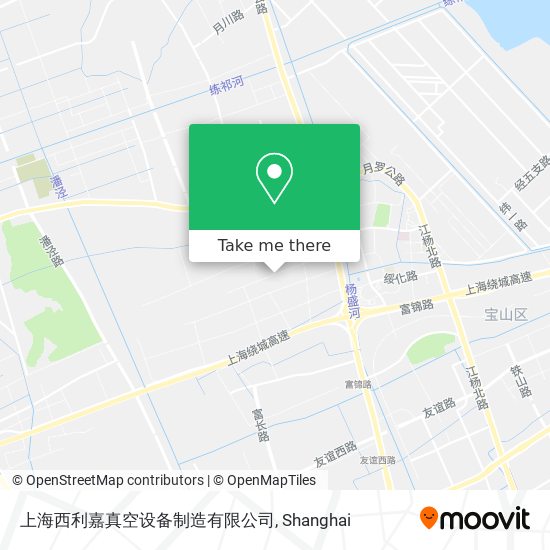 上海西利嘉真空设备制造有限公司 map