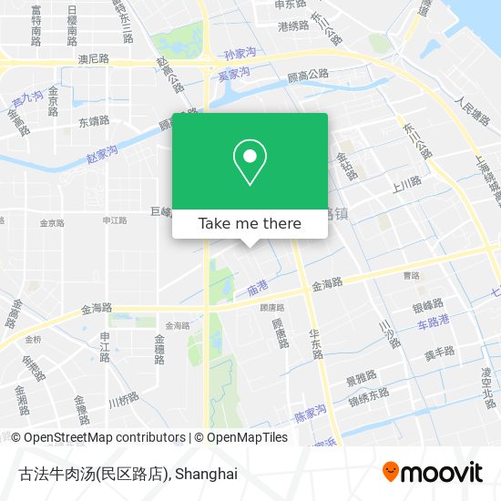 古法牛肉汤(民区路店) map