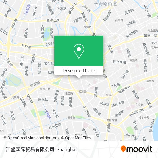江盛国际贸易有限公司 map