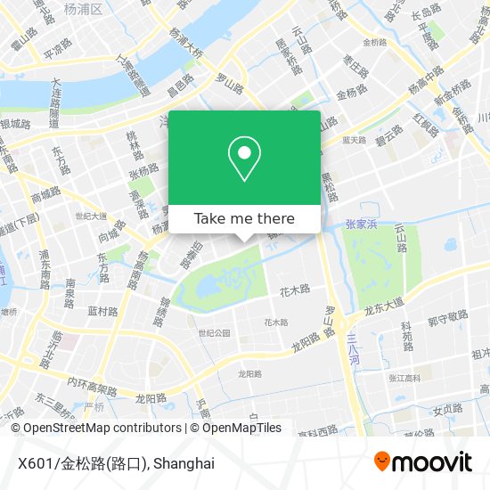 X601/金松路(路口) map