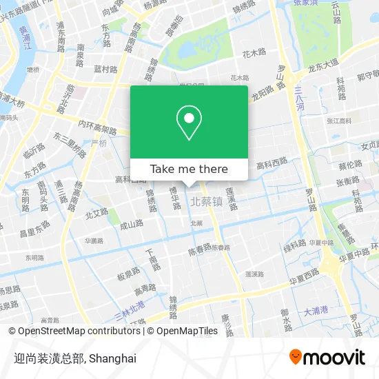 迎尚装潢总部 map