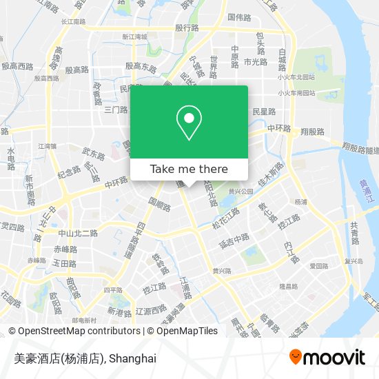 美豪酒店(杨浦店) map