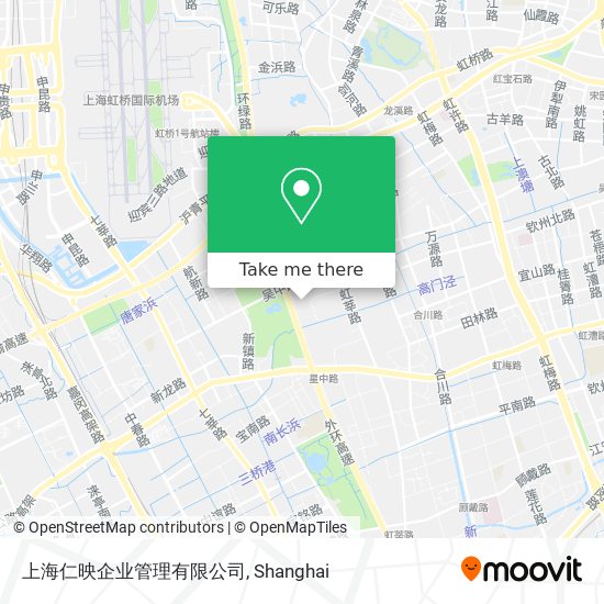 上海仁映企业管理有限公司 map