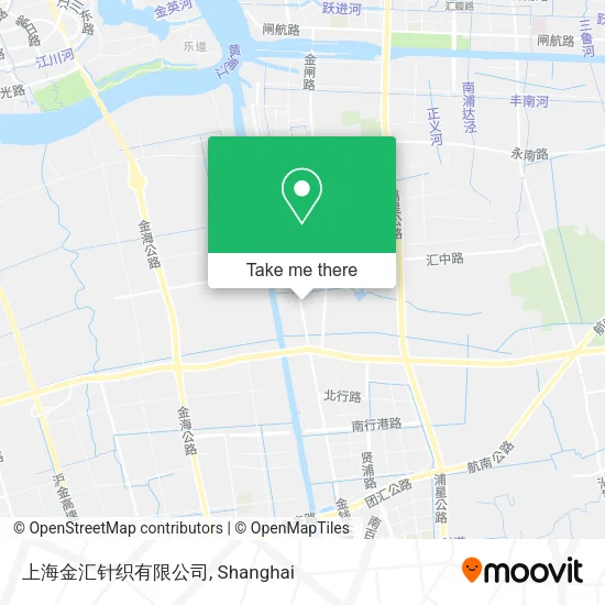 上海金汇针织有限公司 map