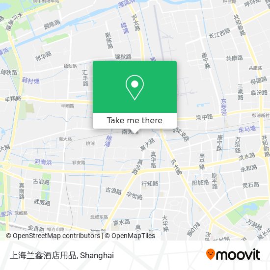 上海兰鑫酒店用品 map
