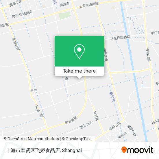 上海市奉贤区飞娇食品店 map