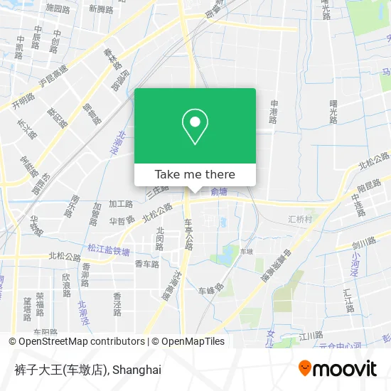 裤子大王(车墩店) map