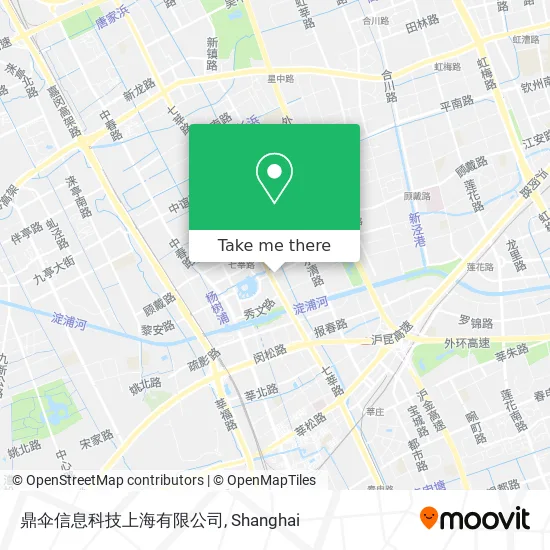 鼎伞信息科技上海有限公司 map