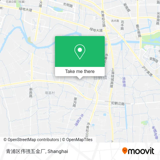 青浦区伟强五金厂 map