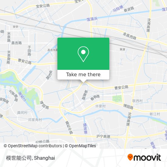模世能公司 map