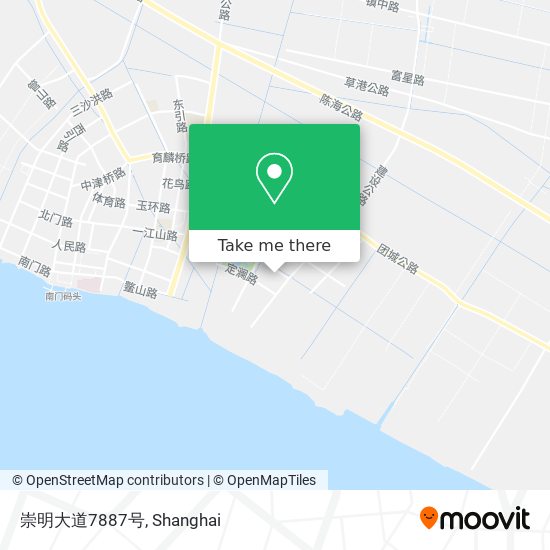 崇明大道7887号 map