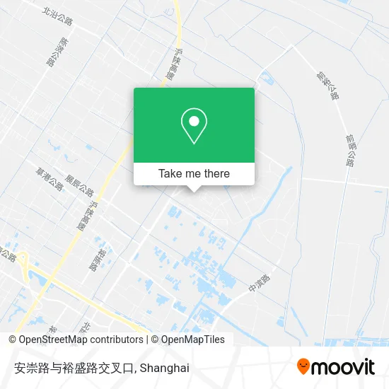 安崇路与裕盛路交叉口 map