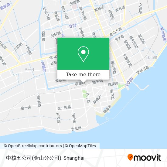 中核五公司(金山分公司) map