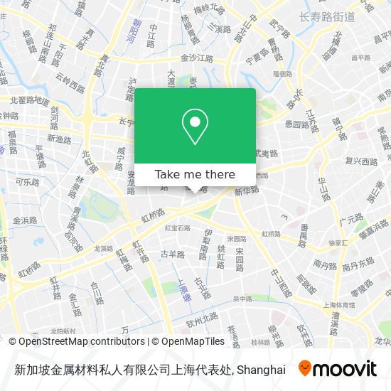 新加坡金属材料私人有限公司上海代表处 map