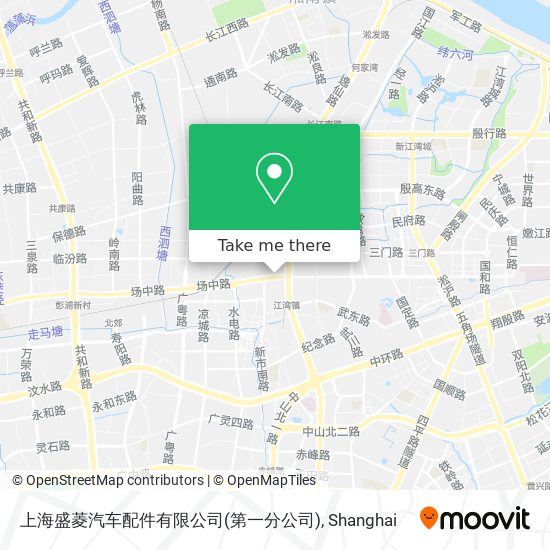 上海盛菱汽车配件有限公司(第一分公司) map