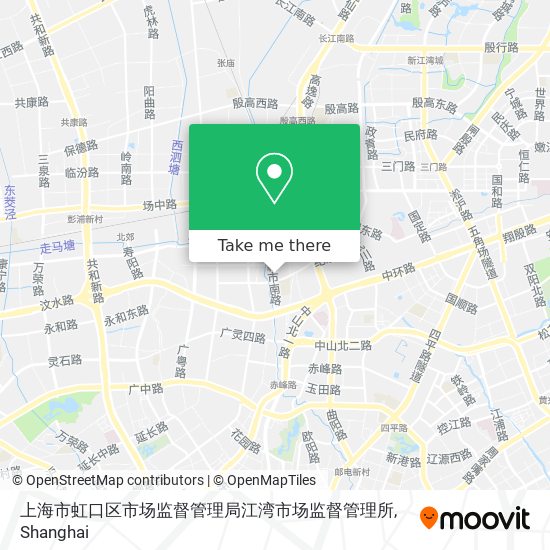 上海市虹口区市场监督管理局江湾市场监督管理所 map