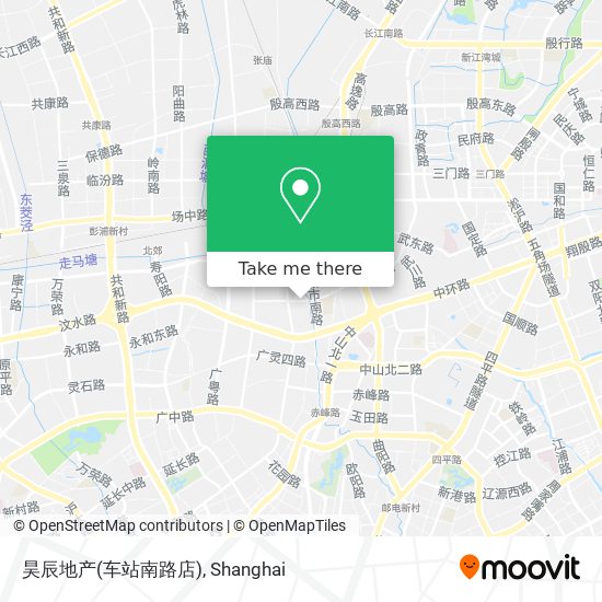 昊辰地产(车站南路店) map