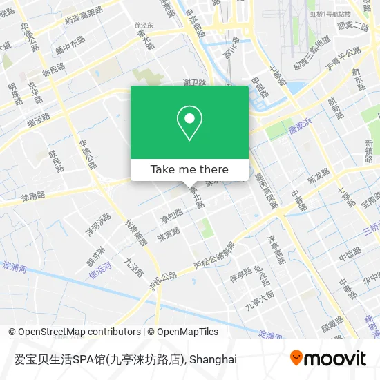 爱宝贝生活SPA馆(九亭涞坊路店) map