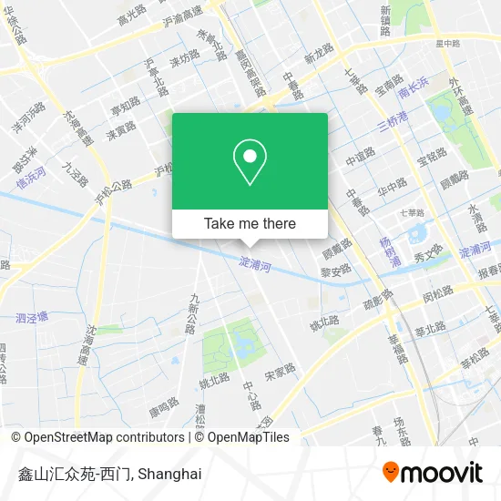 鑫山汇众苑-西门 map