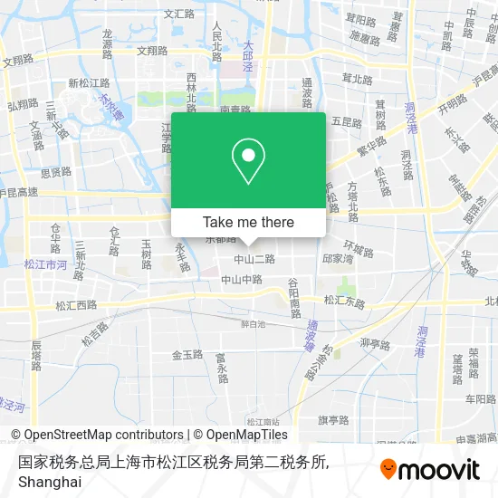 国家税务总局上海市松江区税务局第二税务所 map