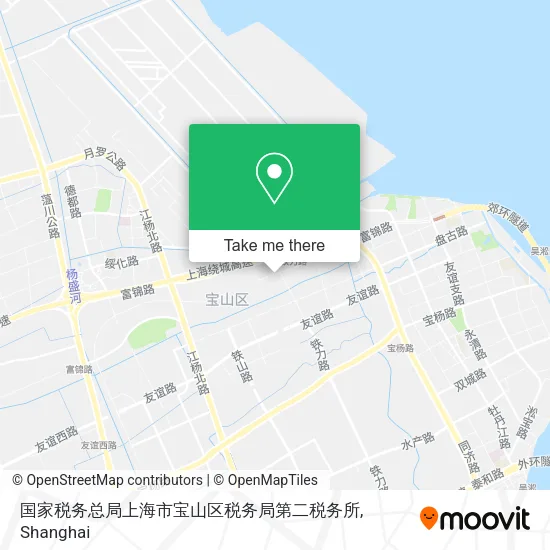 国家税务总局上海市宝山区税务局第二税务所 map