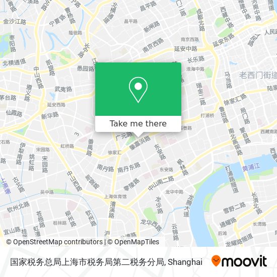 国家税务总局上海市税务局第二税务分局 map