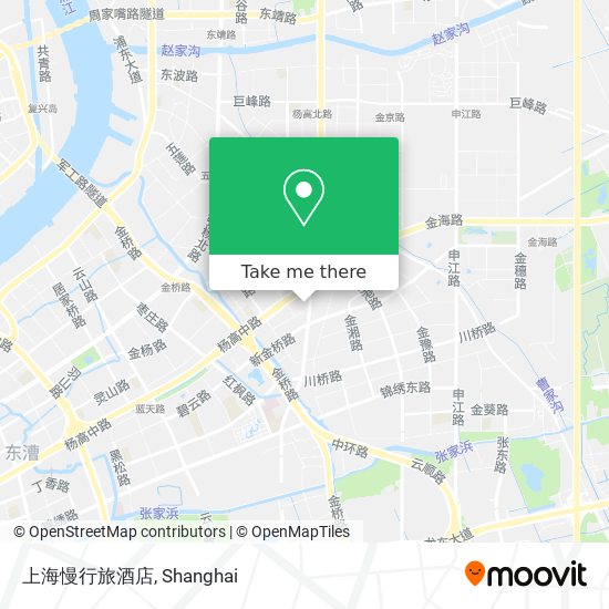 上海慢行旅酒店 map