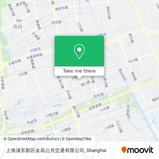 上海浦东新区金高公共交通有限公司 map