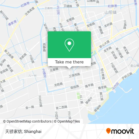 天骄家纺 map