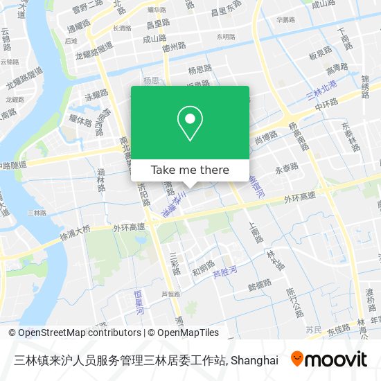 三林镇来沪人员服务管理三林居委工作站 map