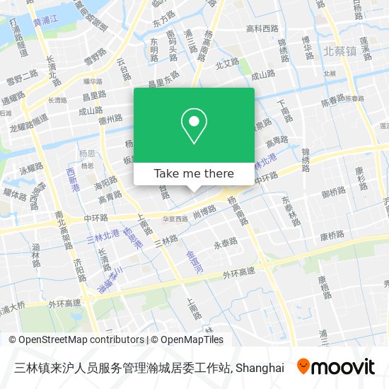 三林镇来沪人员服务管理瀚城居委工作站 map