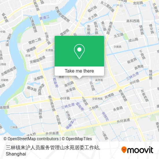 三林镇来沪人员服务管理山水苑居委工作站 map