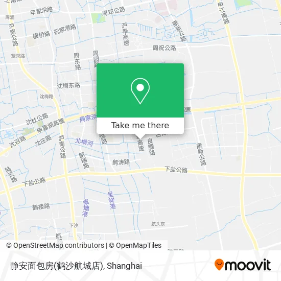 静安面包房(鹤沙航城店) map