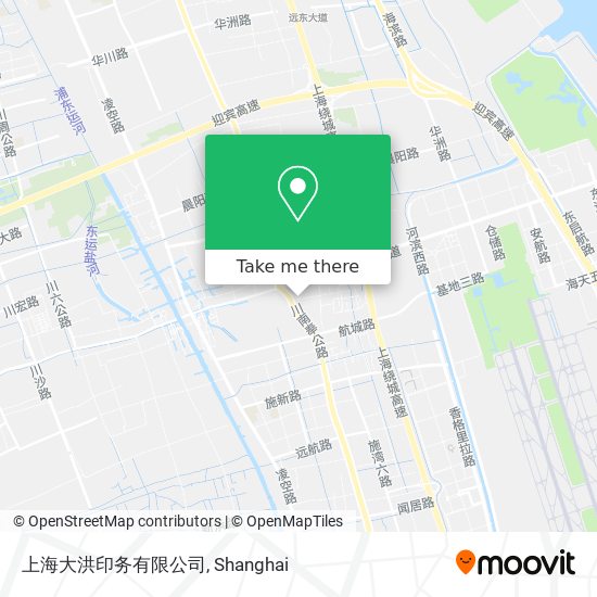 上海大洪印务有限公司 map