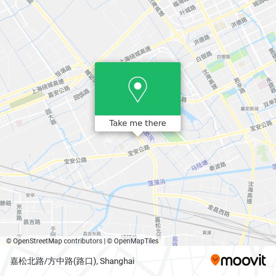 嘉松北路/方中路(路口) map