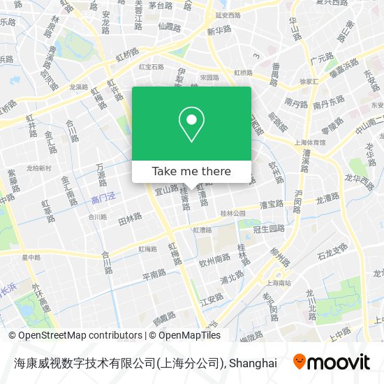 海康威视数字技术有限公司(上海分公司) map