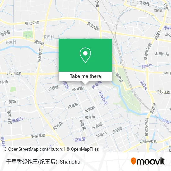 千里香馄饨王(纪王店) map