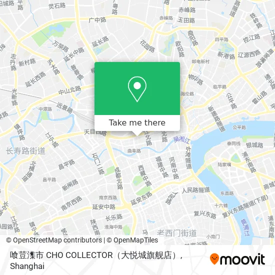 喰荳潗市 CHO COLLECTOR（大悦城旗舰店） map
