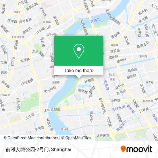前滩友城公园-2号门 map