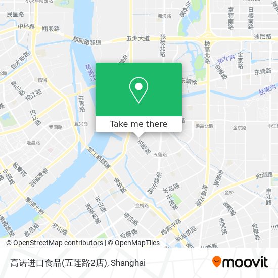 高诺进口食品(五莲路2店) map