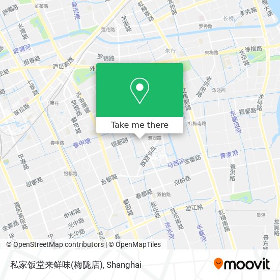 私家饭堂来鲜味(梅陇店) map