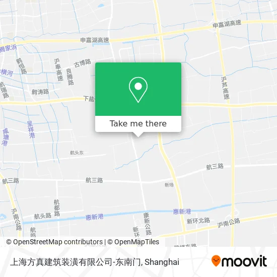 上海方真建筑装潢有限公司-东南门 map