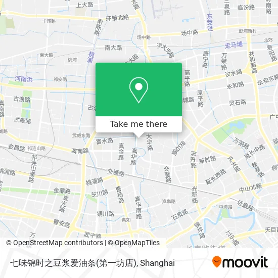 七味锦时之豆浆爱油条(第一坊店) map