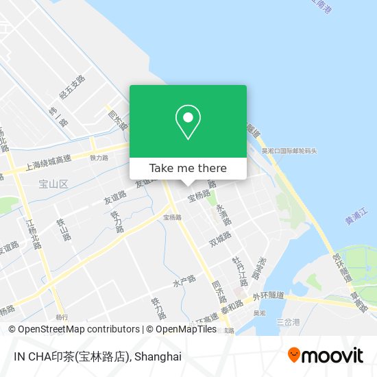 IN CHA印茶(宝林路店) map
