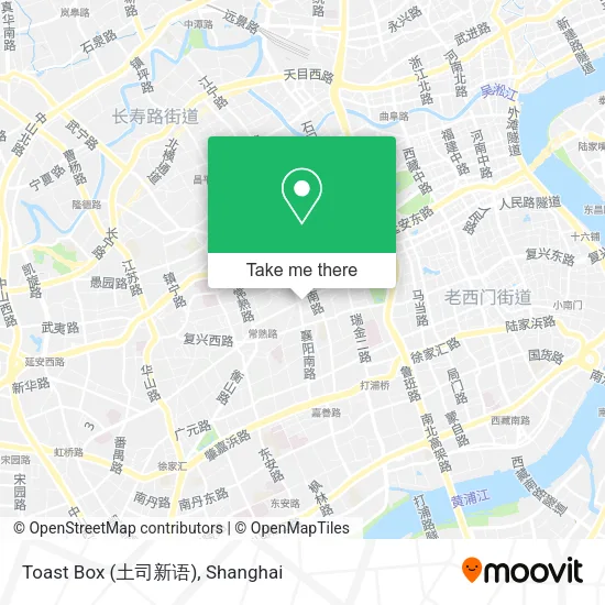 Toast Box (土司新语) map