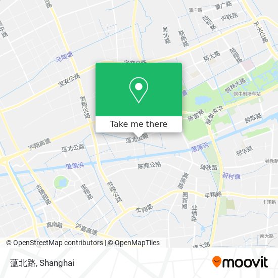 蕰北路 map