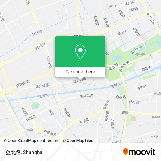 蕰北路 map