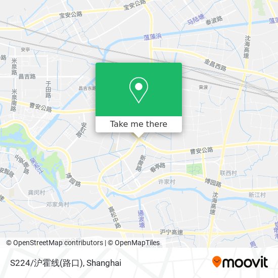 S224/沪霍线(路口) map