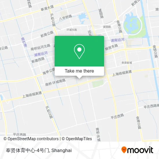 奉贤体育中心-4号门 map