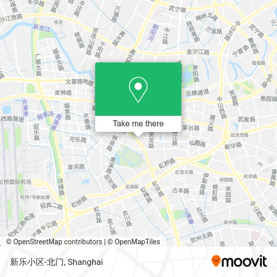新乐小区-北门 map